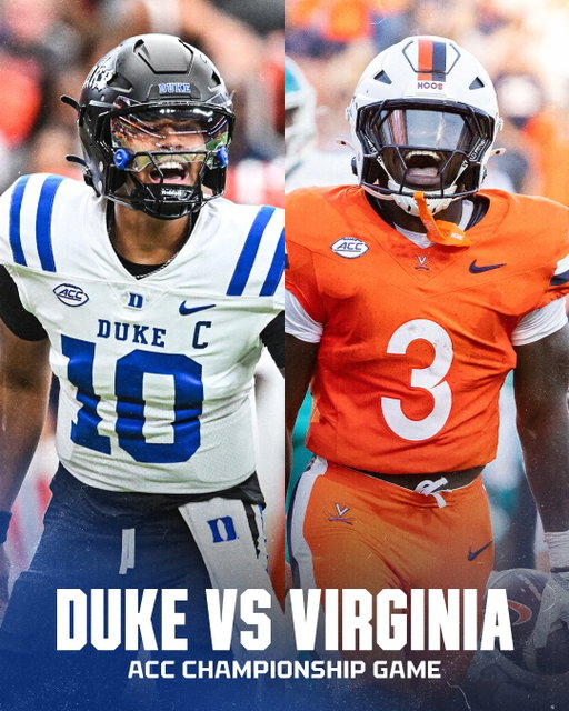 THE ACC CHAMP GAME IS SET 🏆
