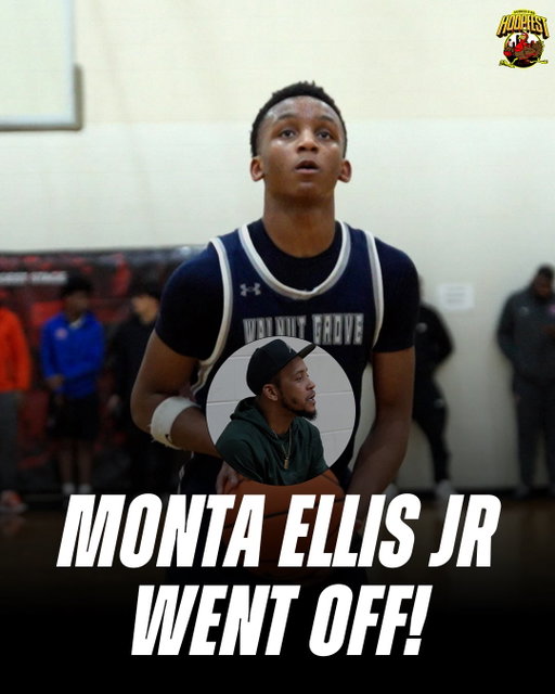Monta Ellis Jr WAS LOOKING PRO! 

Most Underrated in 2028?!

#billionairevsns #warriors #montaellis #basketball #bv #nba #explore