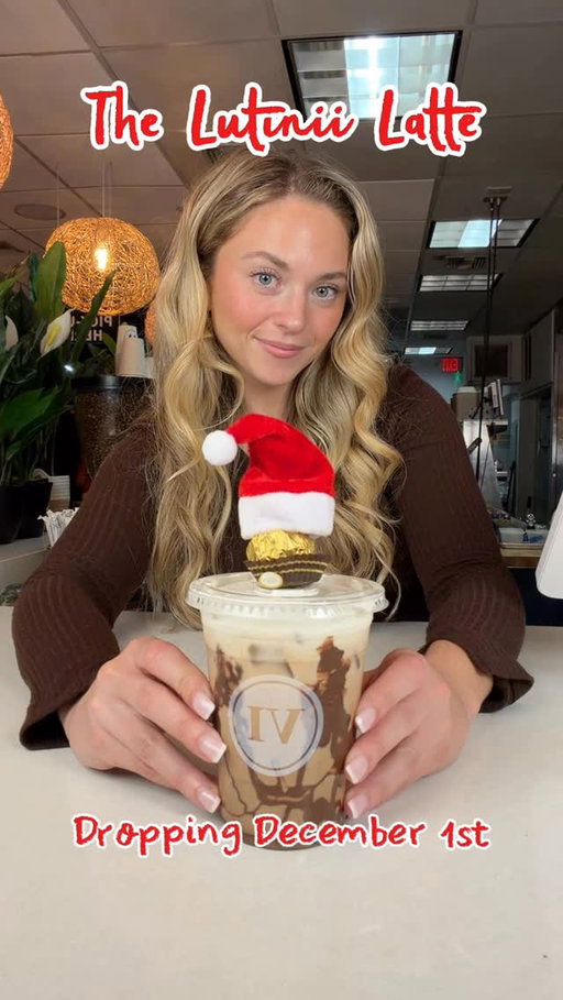 Bringing the @lutinii latte back?!?!? 

DEC 1st 

The viral Lutinii latte, making its chocolate, hazelnut, come back 😍🎁🍫
