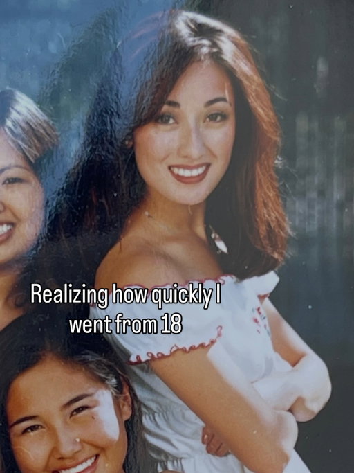 Honestly don’t know where time goes but looking back at myself at 18, I realize I had low self esteem and I was dealing with an eating disorder. These were the days of Kate Moss and super skinny models, so I barely ate and took diet pills all the time. I feel so much better at 44 and embrace this body, especially the booty! This might be my best decade yet!