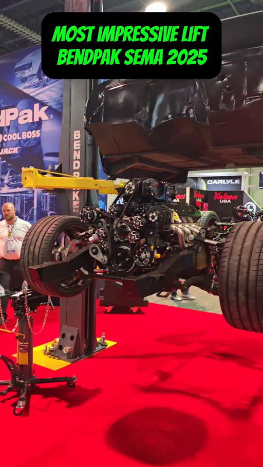 Sema 2025 Showed Craziest Dual Purpose Bendpak Lift Ever Seen. Can Lift Body Off and Frame up at the same time
@BendPak OCTOFLEX LIFT