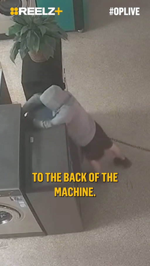 Two men in #Indianapolis tried to pull off an ATM heist at a laundromat using their SUV and a chain.💥 #OPLive #OPNation #REELZ #REELZPlus