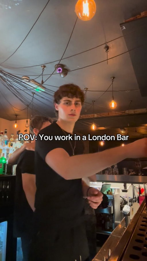 who goes out after a close.. #discover #bartender #london #pov