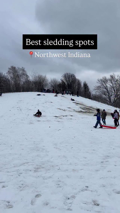 Your guide to the best sledding hills in Lake and Porter Counties, all double checked and ready for winter fun.

Crown Point: Lake County Fairgrounds
889 S Court St, Crown Point, IN 46307

Chesterton: Indiana Dunes State Park (Devil’s Slide)
1600 N 25 E, Chesterton, IN 46304

Dyer: Northgate Park
2148 Harrison Ave, Dyer, IN 46311

Griffith: Oak Ridge Prairie County Park
301 S Colfax St, Griffith, IN 46319

Merrillville: Hidden Lake Park
6355 Broadway, Merrillville, IN 46410

Valparaiso: Rogers Lakewood Park
5320 N Campbell St, Valparaiso, IN 46385

Valparaiso: Sunset Hill Farm County Park
775 N Meridian Rd, Valparaiso, IN 46385

We did our best to round up and verify the top sledding hills in Northwest Indiana, but conditions and park info can change fast. If you see updates or know a hill we should add, let us know so we can keep this list fresh for everyone!

#NWI #nwindiana #sleddinghills