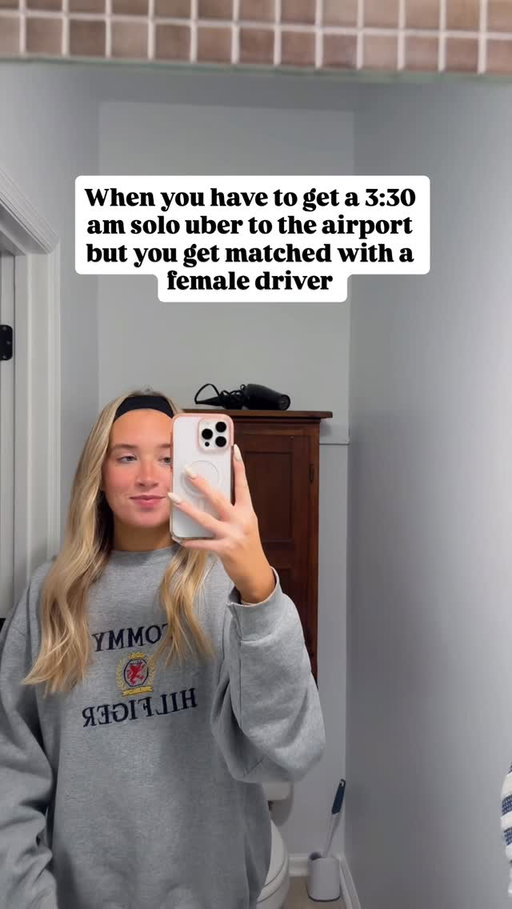 Holiday travel can be hectic, but we love a feature that puts the girls at ease! #uberpartner