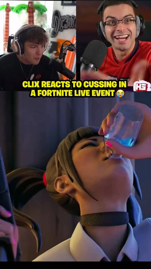 There’s cussing in Fortnite 😭💀

#clix #fortnite #nickeh30