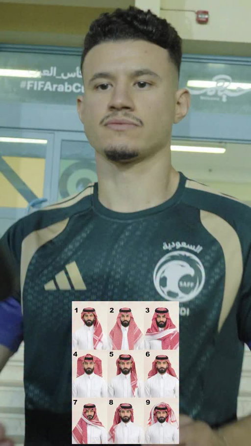 كل لاعب له ترسيمة!🟢
__ توقعتوا اختيارات لاعبيننا؟ 😂