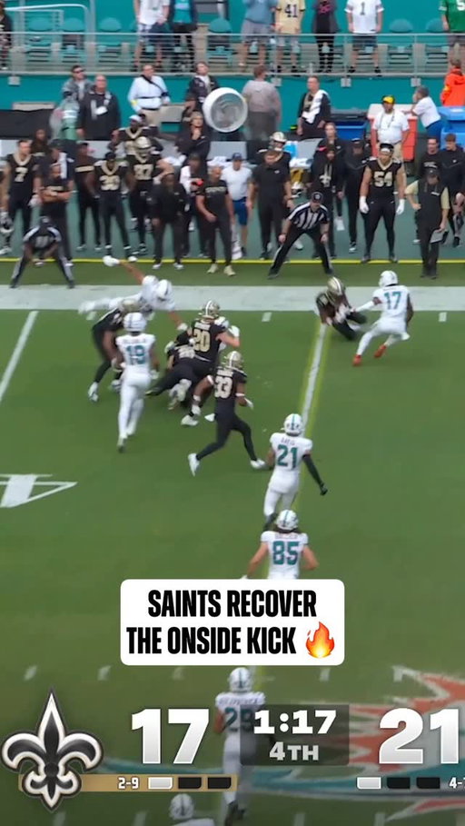 What a kick 🦵

NOvsMIA on FOX/FOX One
watch.nfl.com
