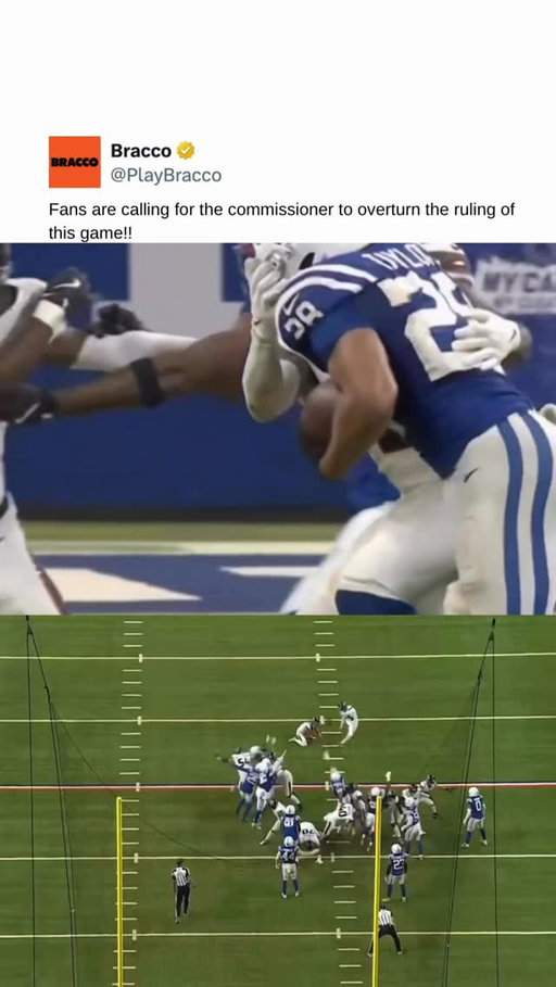 The commissioner can overturn a game if it’s labeled “extraordinarily unfair” 

#nflmemes #texans #colts #cheating #refs