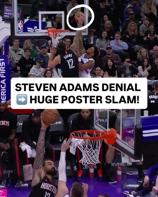 @stevenadams gets the poster denial on one end then puts up a slam of his own on the other! 😱 HOU/UTA • NBA League Pass • <link in bio>