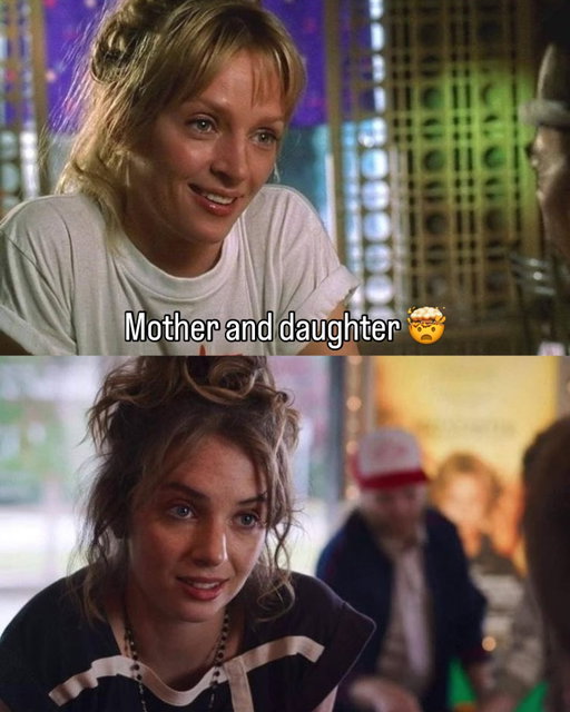 Mother and daughter Uma Thurman and Maya Hawke 🤯 @blurayangel 

#strangerthings5 #strangerthings #killbill #blurayangel #mayahawke #umathurman #netflix #movie