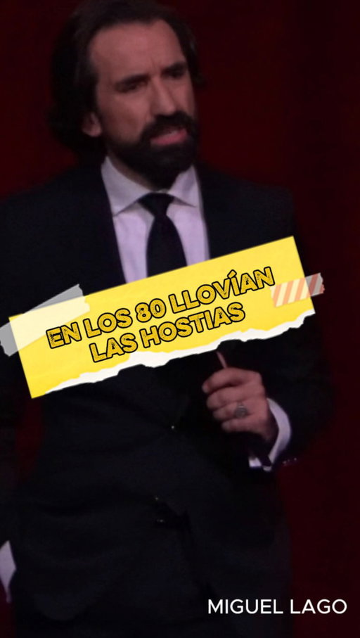 Buenos días. Una perlita de stand-up para arrancar la semana.