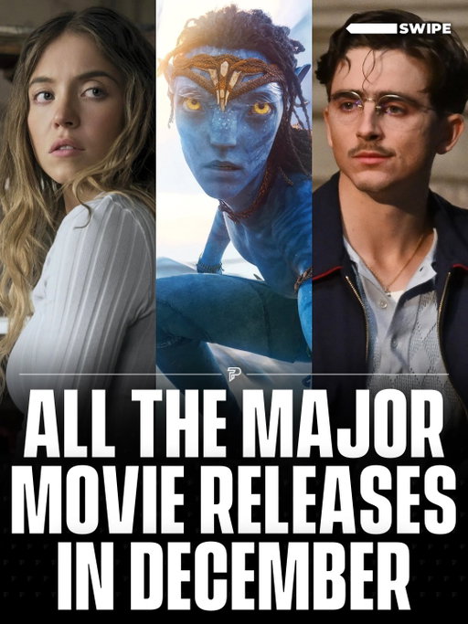 Swipe ⬅️ Here are the biggest movies hitting theaters this month. “Avatar: Fire and Ash” arrives Dec 19, alongside “The SpongeBob Movie: Search for SquarePants.” “Five Nights at Freddy’s 2” opens Dec 5, and Sydney Sweeney’s thriller “The Housemaid” lands Dec 19.

UK viewers also get Timothée Chalamet’s “Marty Supreme” from Dec 26. ￼

#Pubity #Viral #Film