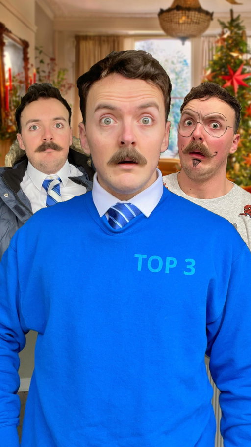 My TOP 3 Christmas Lip-Sync Videos 👀🎁🎄 

I started this silly Christmas tradition back in 2021 as an ‘acting challenge’ between jobs, recording about 6 different lip-syncs over the course of 5 years. Since then, you the viewers by simply watching, have helped raise £10,000 for the Save The Children charity (any money made at all is donated and totals are shared on my story). ❤️

Original video credits:
Video 1: harleywalton on TT
Video 2: @hairbyhollie_kate 
Video 3: @action_jacksonlee 

Merry Christmas you lovely lot x
#Christmas 
#Comedy 
#British
#Actor
#Funny
