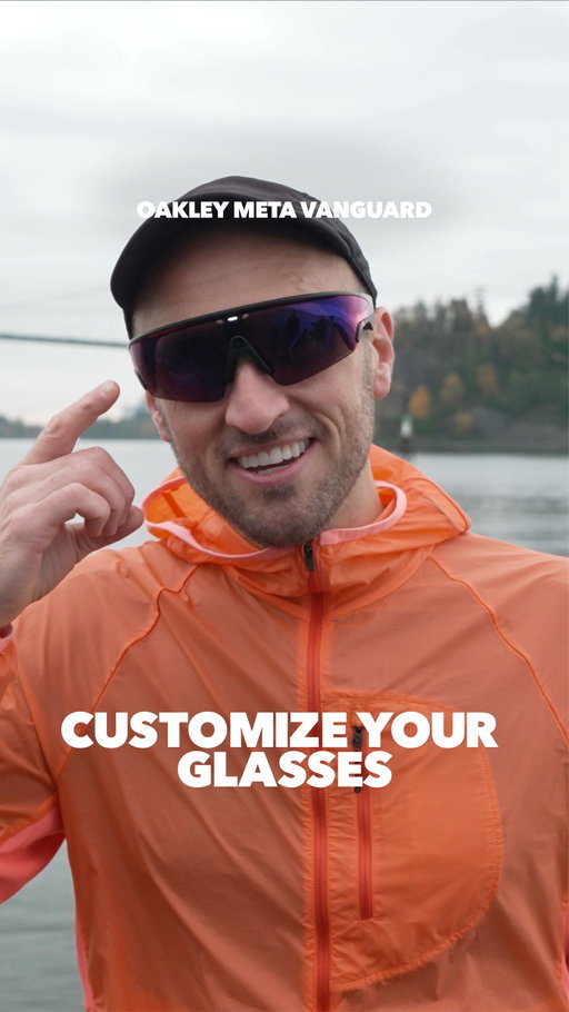 Vanguard is customizable: 
✔️High + low bridge nose pad options
✔️Replacement lenses (coming soon)
✔️Action button to shortcut to your top feature