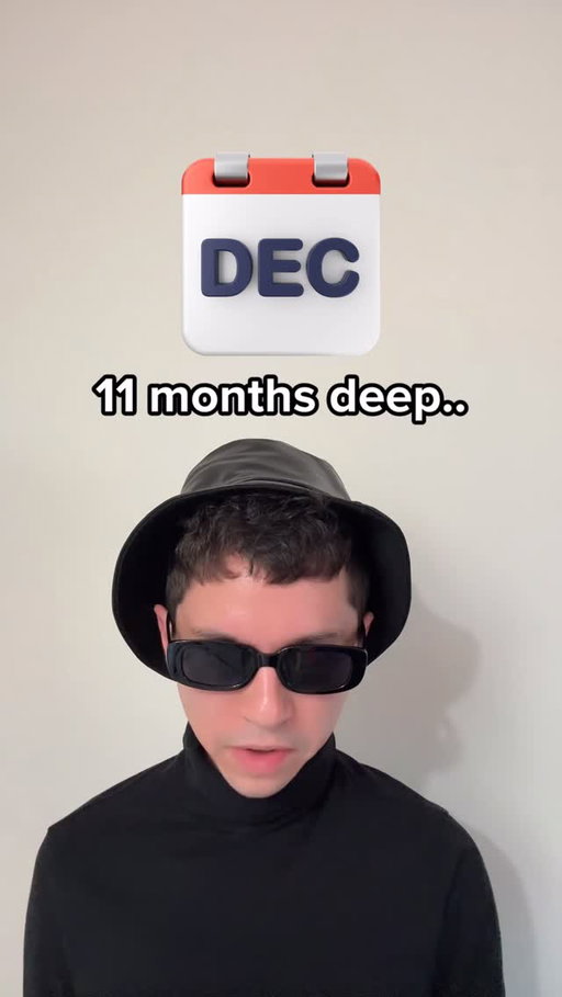 11 months deep into 2025… How we feeling? 😵‍💫 this song is getting so long 😭 follow to hear how it shapes up in the big finale next month! 🗓️➡️