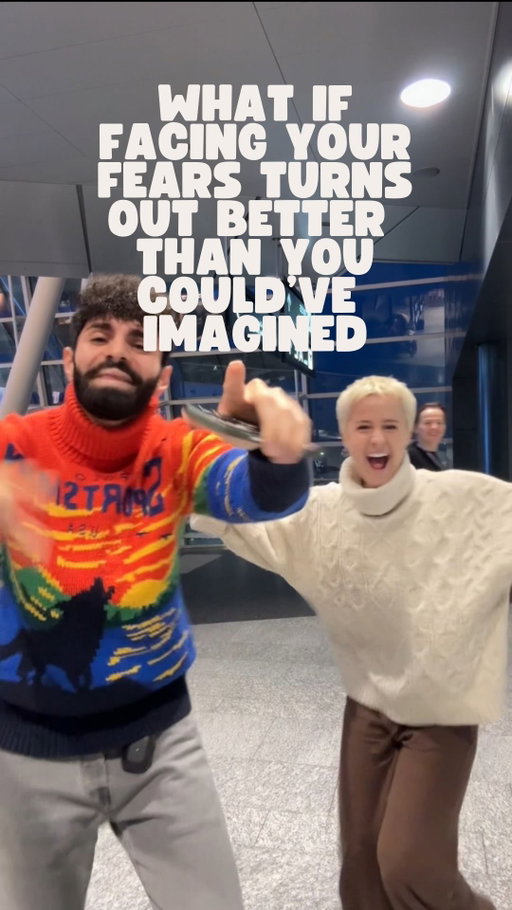 Rejection or dance session?🤯

I’m a firm believer fear is an illusion our brain creates to protect us - but if we face our fears we realize we can achieve anything!!!

Recently, I started to put myself on purpose in uncomfortable situations:
1) to get comfortable with rejection 
2) to show myself if I overcome my fears life turns out in ways I never expected! 

I was SO nervous! Ready to get rejected!! But it just proofed me once again: every single time I’m scared to do something and I push through it, I get rewarded in ways I couldn’t even imagine and it turns out better than I ever thought! 

Also always remember, strangers are just friends we haven’t met yet!! 

Hope this inspires you, to feel the fear and do it anyways!!🧡

Follow for more inspiration to create your dream life! 

Thank you, @sophiebreuer99 for inspiring me to push myself out of my comfort zone!🙏🏼🫶🏼