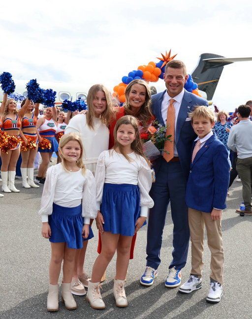 Welcome to Gainesville, Coach!