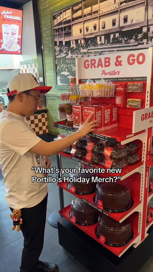 Sleigh this season with our Portillo’s Swag✨