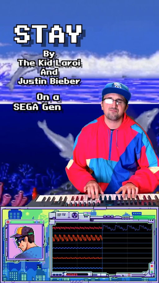 This just made sense to me. I had to do it. “Stay” by Justin Bieber and The Kid LAROI, but played on a SEGA GENESIS. I borrowed patches from a wide variety of games for this cover. Would love to see if any of you recognize the games? They arent the ones playing in the background. Do you guys like when i do covers like this? What would you like to hear next?
.
.
#musician #videogamemusic #keyboardist #newmusic #music #videogames #sega #segagenesis #vgm #chiptune #vaporwave #retro #90s #eletronicmusic #synthesizer #sonicthehedgehog