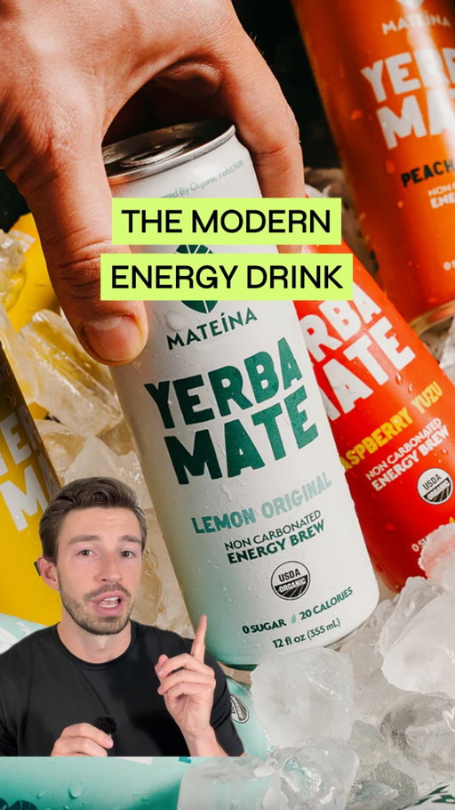 The neuroscientist behind your favorite protocols built his own energy drink - but for a specific reason 👇

Look, most of us are addicted to caffeine from coffee and energy drinks.

But the crash, jitters, and appetite swings? Not so much.

Now, Andrew Huberman (@hubermanlab) has used a different energy drink for decades because it feels different.

A steadier, cleaner focus.

And that is Yerba Mate.

But he doesn’t just drink and recommend it.

He helped create his own Yerba Mate company called Mateina (@mateina).

The difference in plain English:

- Coffee hits fast and hard, that’s the jolt and the jitters.

- Mateina’s Yerba Mate pairs caffeine with plant compounds that moderate the landing, so attention lasts without the shaky edge.

Compared to typical energy drinks, you’re not chasing sugar and mega doses.

You’re aiming for sustained alertness that plays nice with your metabolism.

Where it shines is with creative work, endurance, or a midday reset.

And all of that is really the “why” behind Huberman’s involvement.

It’s energy that works with your biology, not against it.

So you can schedule focus instead of surviving spikes.

Also, Mateina is now available at Whole Foods nationwide.
