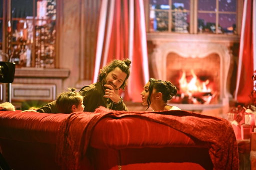 Don't miss Jenna, Val, and little Rome perform together as a family during the #DWTS Holiday Celebration TOMORROW at 8/7c on ABC and Disney+! Next day on Hulu. ❄️ 🎅 #DWTSHoliday
