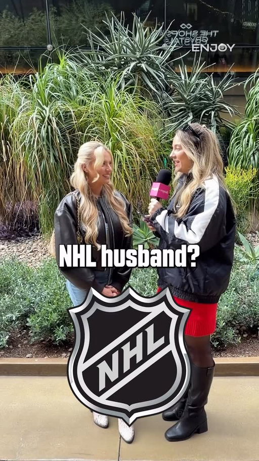 There’s no way Emily didn’t think she’d ace this trivia 🤣 She did AMAZING! @efergie13 @iso.maddy 

#nhl #nhltrivia #lasvegas