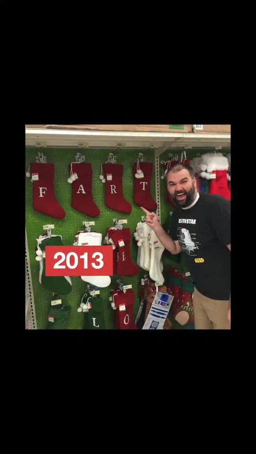 13 years strong! Traditions during boycotts are difficult, but not impossible!😂Anything can happen with a dream! (The birds are for Target.🥰) #fartstockings