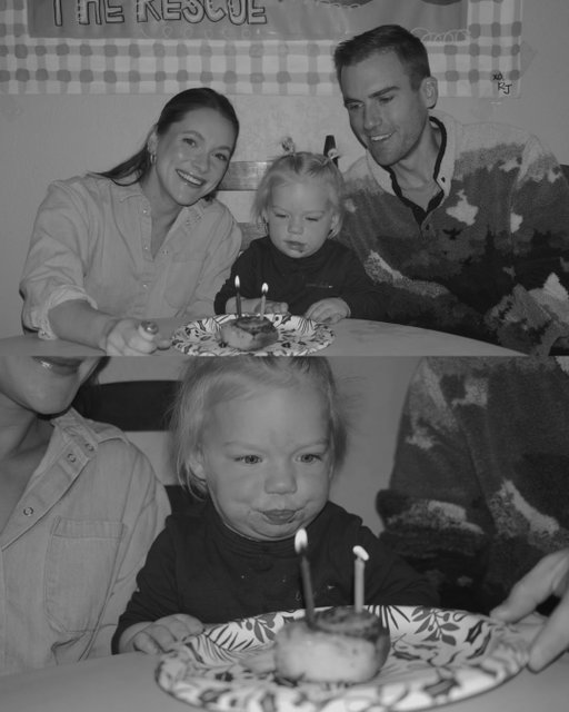 Our baby girl is two 😭 my spunky, confident, hilarious, sweet, girl that gets more fun every single day. So excited for what two has to bring! Every phase is my favorite. I love growing up together 🤍

Her birthday brunch turned out so perfect with all our fave people! Complete with candles in a cinnamon roll 🤣