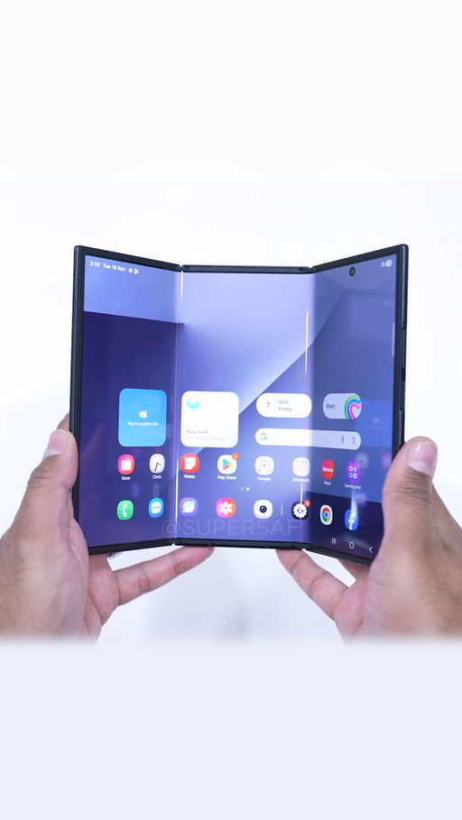 World’s First Samsung Galaxy Z TriFold Unboxing 😍
.
.
.
.
.
.
#asmr #asmrsounds #samsunggalaxyztrifold #trifold #ztrifold #galaxyztrifold #galaxyfold6 #samsungztrifold #samsungtrifold #tech #unboxing #supersaf
Images/Videos Copyright © 2025 SuperSaf. Please DO NOT reupload this video.