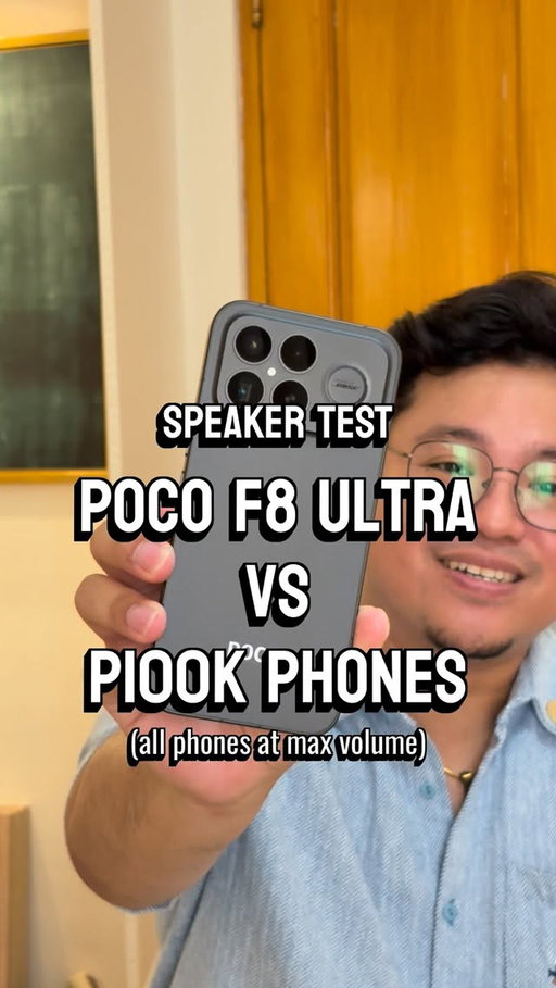 How good is the audio of the POCO F8 Ultra? Let’s compare to other flagship phones 😁

@pocopilipinas 
#POCO #POCOF8 #POCOF8Series #POCOF8Ultra