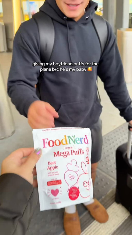 The best snack for anywhere, anytime, and (mostly) any age. 😉✈️