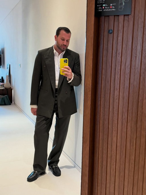 Here are three suits I wore on vacation, and one when I was ten years old