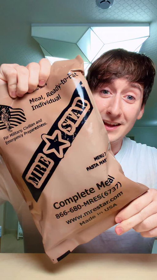 Day 4 of ONLY Eating Military Ration Packs!