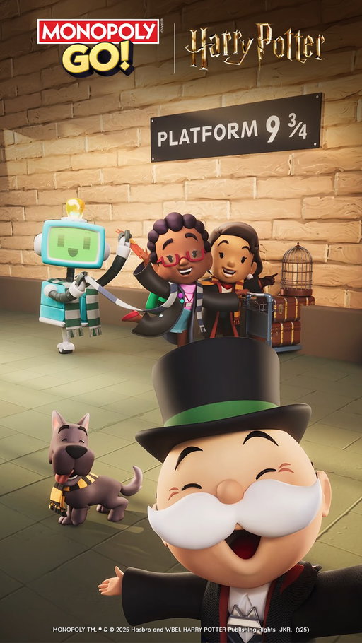 Bring your friends. Bring the rivalry. ✨ The Harry Potter Season arrives December 10 in MONOPOLY GO!