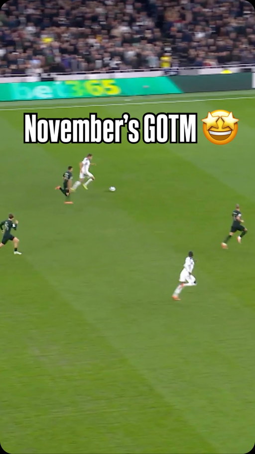 With 81% of the vote you chose Micky van de Ven’s wonder goal against Copenhagen as November’s Goal of the Month 🤩