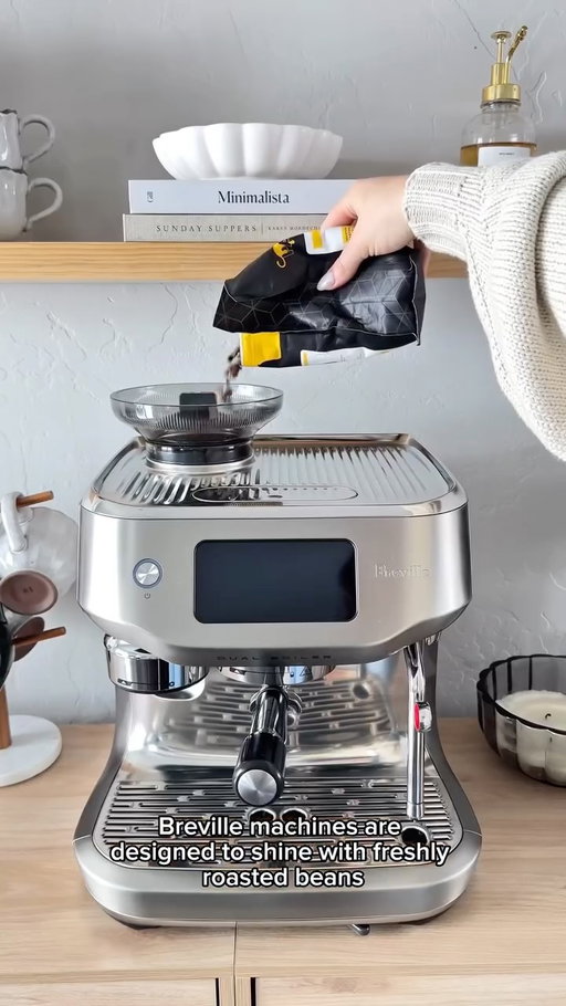#ad Struggling to get a good shot from your Breville? It might not be the machine…it’s usually the beans. Fresh beans make dialing in so much easier, and grocery store bags are almost always past their prime.

@breville partners with small specialty roasters from all over the country, so the beans show up actually fresh and ready for espresso. And the difference in your espresso shots is unreal. If you buy a Breville or bought one in the last six months, you automatically get 25% off beanz.com . ☕️✨#breville #brevillepartner