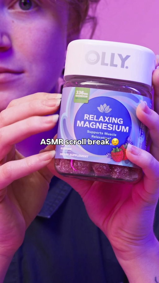 The horrors may persist, but our Relaxing Magnesium supplements work harder. 💪 Find them on @amazon! #asmr #scrollbreak #ollywellness