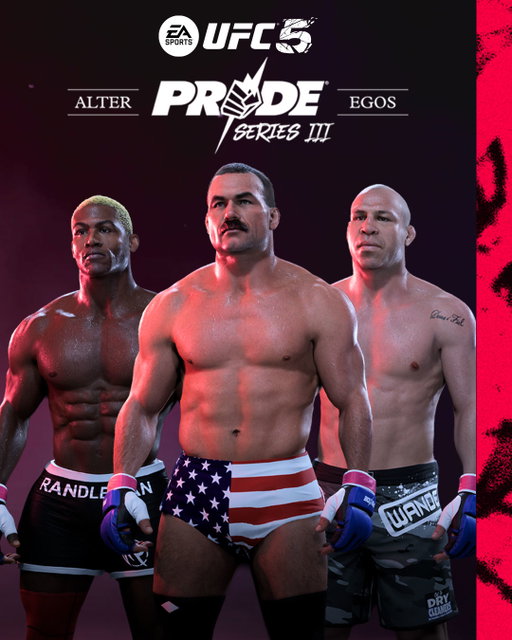 Pride legends return. Three icons of pure brutality. 🩸
Randleman. Frye. Wanderlei.
Pride III Alter Egos Fighters are now live in #UFC5