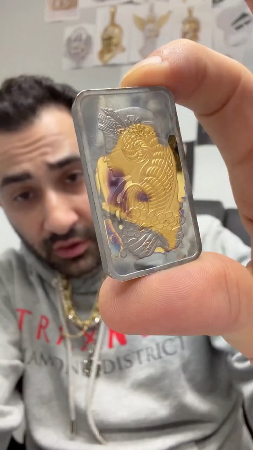 Fake gold? Or science magic from TRAXNYC.com