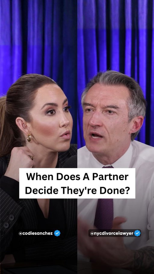 James Sexton shares his observation from decades in divorce court on the breaking point for couples.

Comment BIGDEAL to watch the full episode.