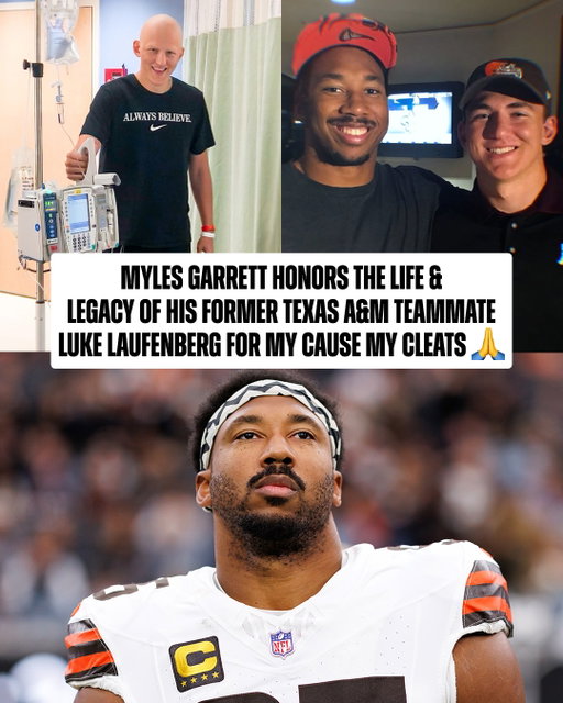 @flash_garrett carries Luke's mission forward with a powerful message; give 1 percent more ❤️ #MyCauseMyCleats