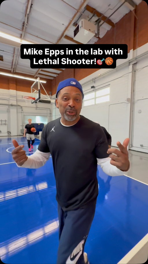 Mike Epps understands it now… Btw I didn’t approve his uncle vintage gear.😂😂😂😂 
-
Shooter: @therealmikeepps 
Passer: @andrewmox21 
Trainer: ( @lethalshooter ) 
#NBA #MikeEpps #LethalShooter