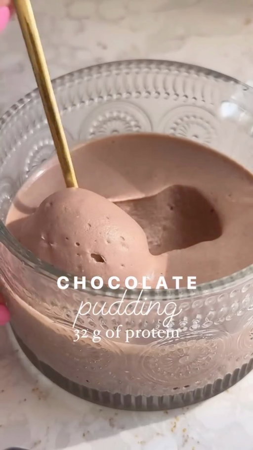 🔗 comment “RECIPE” and I’ll send you the link to make this thick CHOCOLATE PROTEIN PUDDING! 

32 grams of protein per serving 🤌🏻

https://ohsnapmacros.com/protein-pudding/