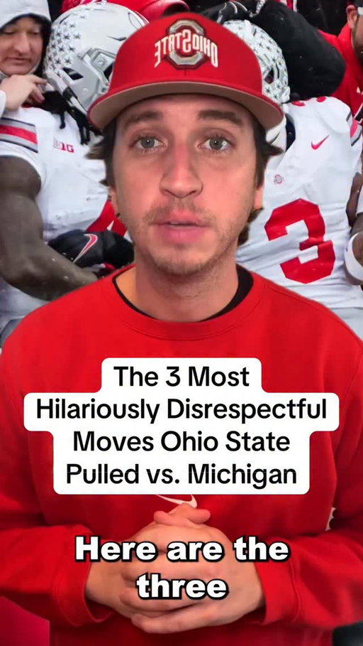Ohio State dominated Michigan. #collegefootball #ohiostate #michigan