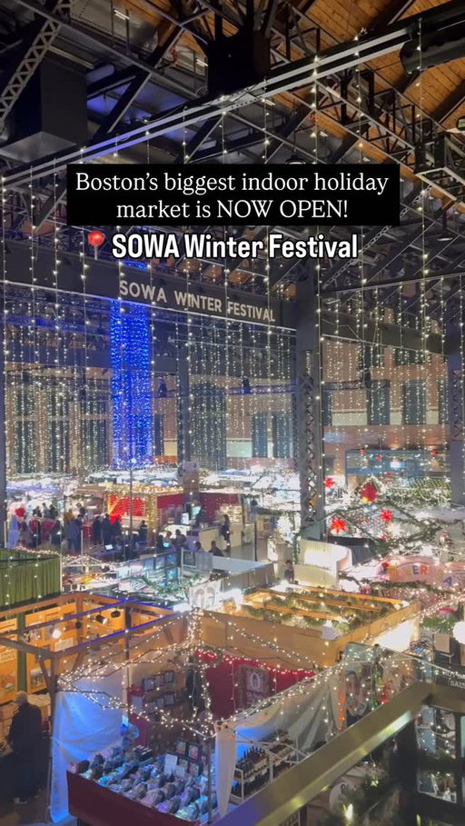 don’t miss @sowaboston Winter Festival now open (and look at these lights!)

Shop tons of vendors, eat all of the fun foods and drinks and stay warm INSIDE! It’s located in the South End @sowapowerstation 

Tuesday- Thursday 4-8pm
Friday 4-9pm
Saturday 10am-9pm
Sunday 10am-7pm

#makebostonhome #thingstodoinboston #bostonevents