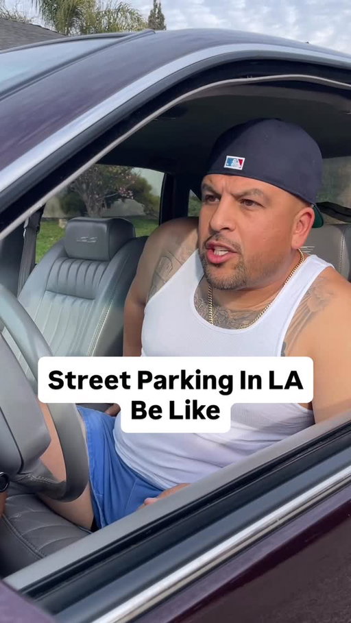 Good Luck Finding Parking In LA. Who can relate? 😂😂 #losangeles #parking #comedy