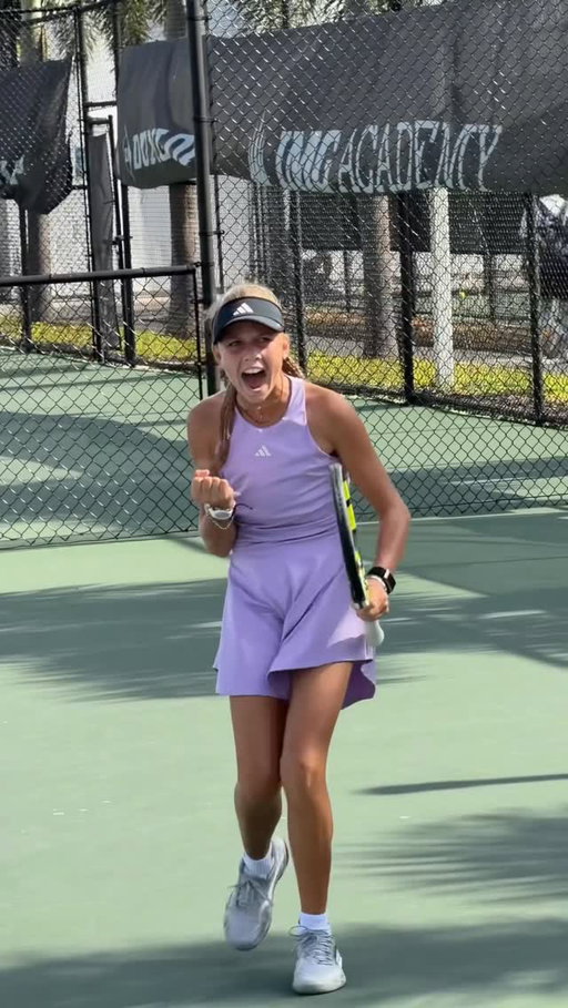 Young Petra Kvitová out here at IMG Tennis Championships 

Trying to catch some of the future stars action down here in Bradenton
