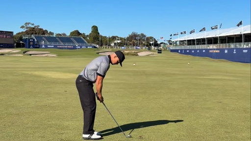 Shot of my life. Thank you for the bucket list experience to play Royal Melbourne @ausopengolf 

CC @manning.gregoryy