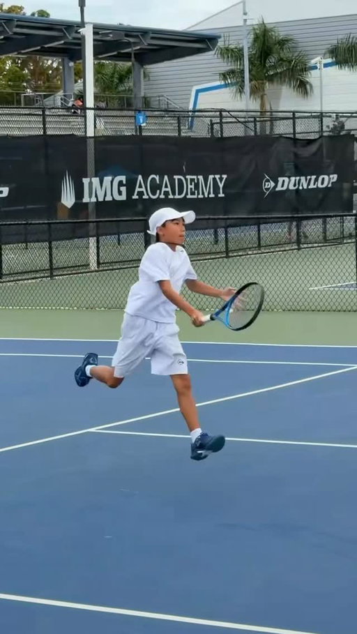 A tournament like this Level 2 at IMG is cool because you see the way the game is played by kids from around the entire globe. 

The all-court game at 11 is a thing of beauty. 

His Coach told NYCC he’s Top 3 under 12 in Japan. 

UTR not accurate but going to say he’s 7.5-7.9
